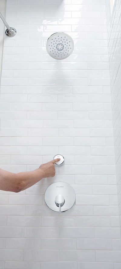 spectra+ etouch remote in action operating shower head