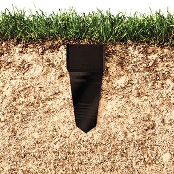 soil sensors allow the moen smart sprinkler controller to automatically operate